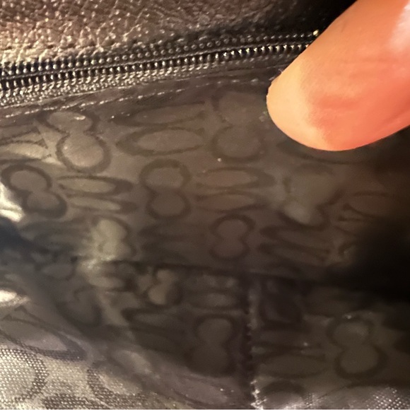 Vintage Coach Wallet Black/White - Picture 8 of 14